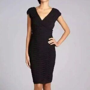 NWT Adrianna Papell Pleat Cocktail Dress - size 6